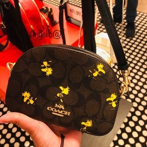 coach x peanuts mini serena